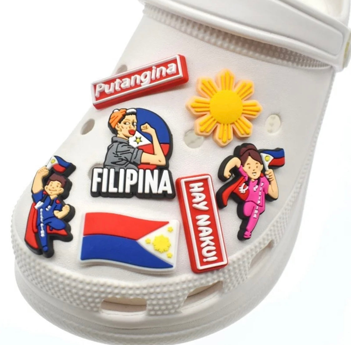 Filipino Shoe Charms — 16-Piece Set