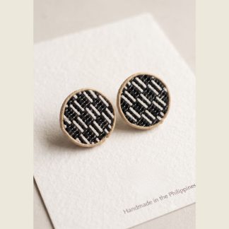 Inabel Woven Stud Earrings by Artritos x Adarna Essentials