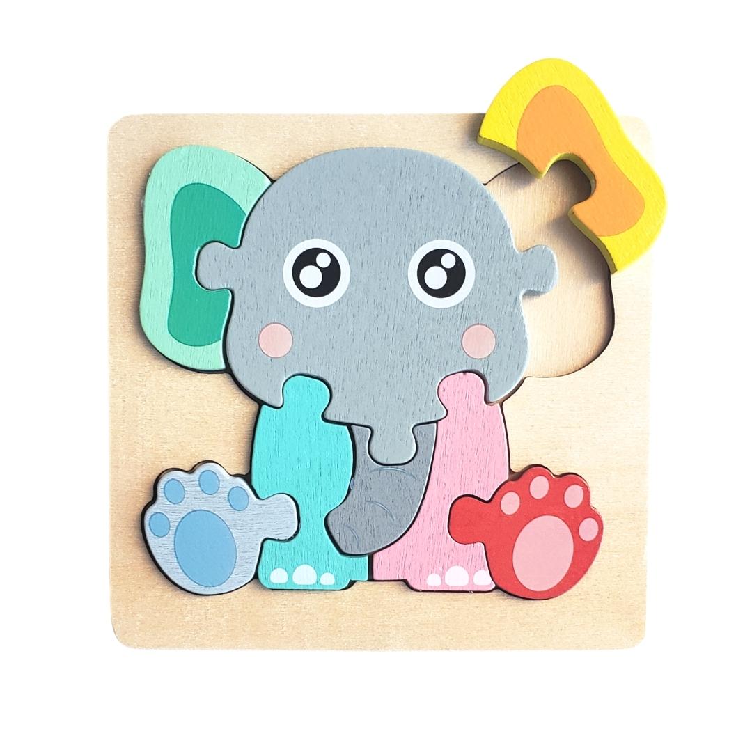 Wooden Toddler Puzzles — Adventure Pack of 5 - Image 4