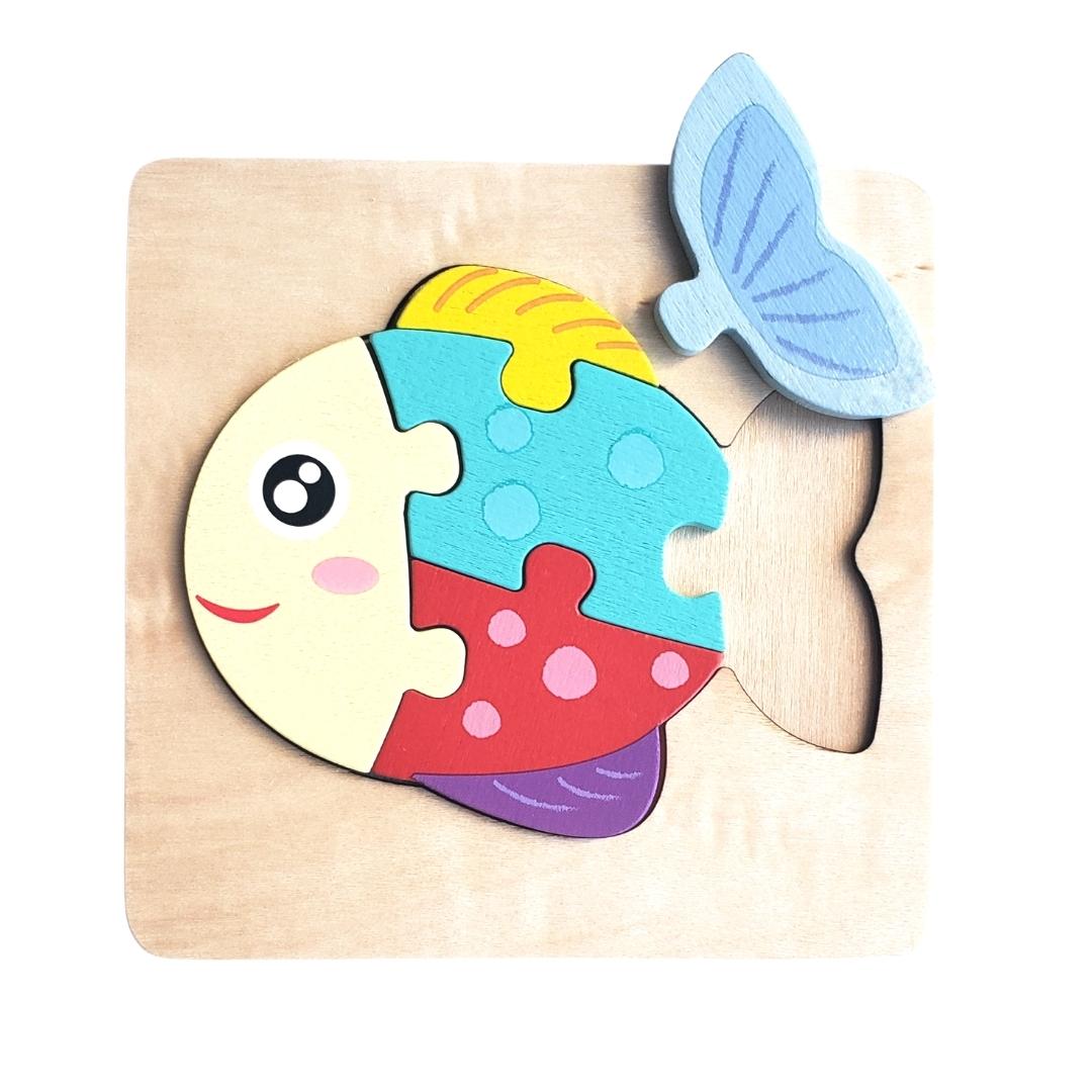 Wooden Toddler Puzzles — Adventure Pack of 5 - Image 6