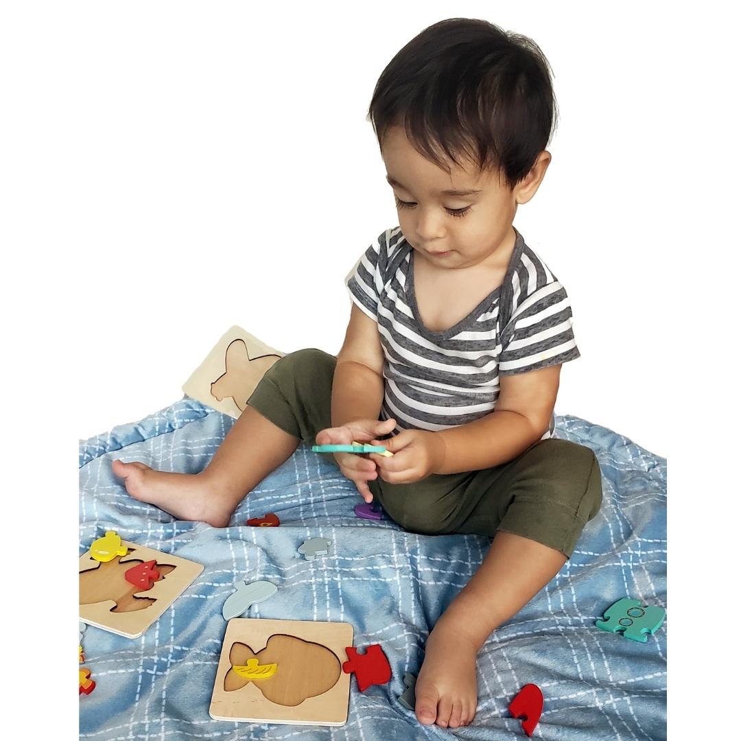 Wooden Toddler Puzzles — Adventure Pack of 5 - Image 2
